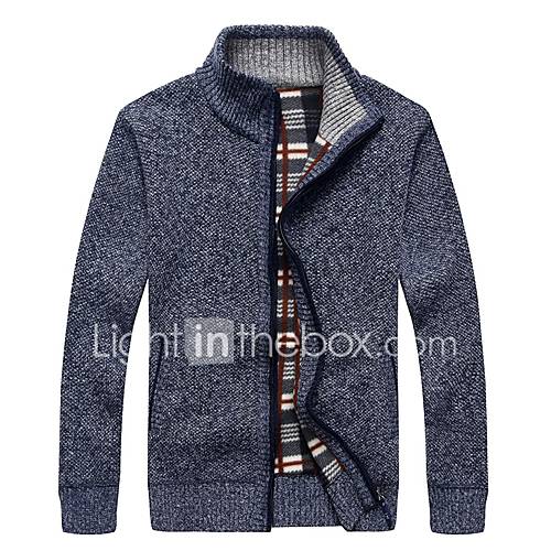 Heren Dagelijks Street Chic Effen Lange Mouw Ruimvallend Normaal Vest Opstaand Donkergrijs Wijn Lichtgrijs Xxl Xxxl 4Xl huismerk kopen in de aanbieding Heren Dagelijks Street Chic Effen Lange Mouw Ruimvallend Normaal Vest Opstaand Donkergrijs Wijn Lichtgrijs Xxl Xxxl 4Xl huismerk kopen in de aanbieding