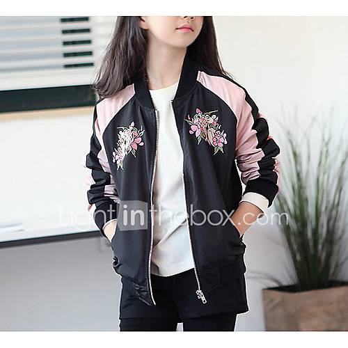 Kinderen Meisjes Standaard Effen Kleurenblok Lange Mouw Katoen Polyester Kostuum Blazer Zwart huismerk kopen in de aanbieding Kinderen Meisjes Standaard Effen Kleurenblok Lange Mouw Katoen Polyester Kostuum Blazer Zwart huismerk kopen in de aanbieding