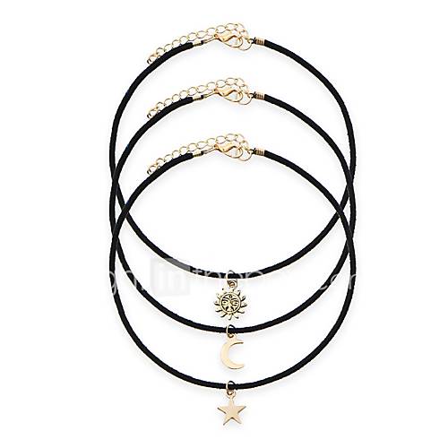 Dames Klassiek Choker Kettingen Wrap Ketting Zon Moon Ster Crescent Dolls Lolita Zwart 305 Cm Sieraden 3 Stuks Voor Dagelijks Festival huismerk kopen in de aanbieding Dames Klassiek Choker Kettingen Wrap Ketting Zon Moon Ster Crescent Dolls Lolita Zwart 305 Cm Sieraden 3 Stuks Voor Dagelijks Festival huismerk kopen in de aanbieding