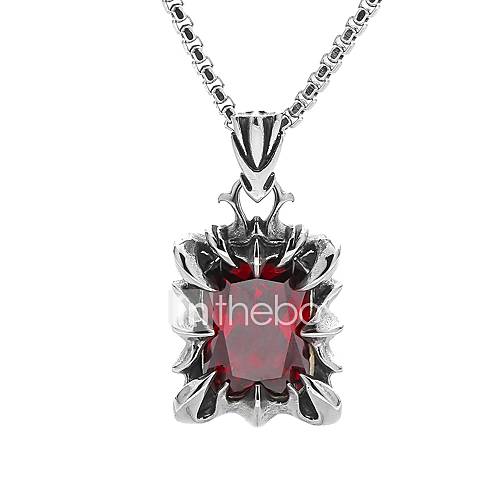 Heren Rood Robijn Vintagestijl Hangertjes Ketting Titanium Staal Casual Sporty Gothic Modieus Cool 50 Cm Kettingen Sieraden 1 Set Voor Ceremonie Carnaval Cosplay Kostuums huismerk kopen in de aanbieding Heren Rood Robijn Vintagestijl Hangertjes Ketting Titanium Staal Casual Sporty Gothic Modieus Cool 50 Cm Kettingen Sieraden 1 Set Voor Ceremonie Carnaval Cosplay Kostuums huismerk kopen in de aanbieding