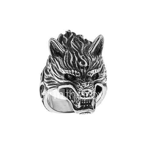 Heren Gegraveerd Bandring Titanium Staal Wolvenkop Tatoeagestijl Vintage Guro Lolita Rococo Modieuze Ringen Sieraden Zilver Voor Halloween Carnaval 7 8 9 10 11 huismerk kopen in de aanbieding Heren Gegraveerd Bandring Titanium Staal Wolvenkop Tatoeagestijl Vintage Guro Lolita Rococo Modieuze Ringen Sieraden Zilver Voor Halloween Carnaval 7 8 9 10 11 huismerk kopen in de aanbieding