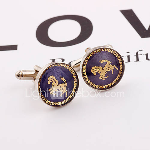 Cirkelvorm Blauw Manchetknopen Legering Paard Nette Kleding Modieus Unisex Kostuum Juwelen Voor Formeel Werk huismerk kopen in de aanbieding Cirkelvorm Blauw Manchetknopen Legering Paard Nette Kleding Modieus Unisex Kostuum Juwelen Voor Formeel Werk huismerk kopen in de aanbieding