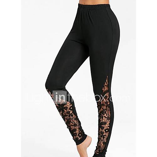 Dames Dagelijks Standaard Legging Effen Print Hoge Taille huismerk kopen in de aanbieding