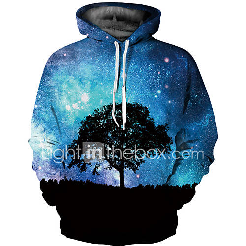Heren Punk Gothic Overdreven Grote Maten Broek 3D Print Blauw Ronde Hals Lange Mouw Herfst huismerk kopen in de aanbieding Heren Punk Gothic Overdreven Grote Maten Broek 3D Print Blauw Ronde Hals Lange Mouw Herfst huismerk kopen in de aanbieding