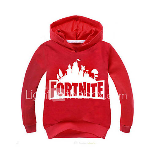 Kinderen Jongens Standaard Print Lange Mouw Polyester Hoodie Sweatshirt Rood huismerk kopen in de aanbieding Kinderen Jongens Standaard Print Lange Mouw Polyester Hoodie Sweatshirt Rood huismerk kopen in de aanbieding