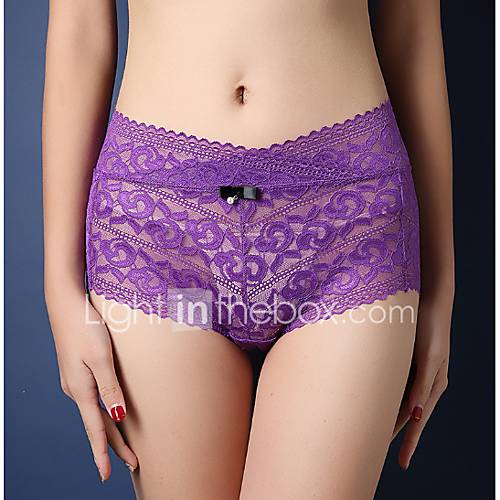 Katoen Kant Effen Sexy Naadloos Dames 1Box Medium Taille huismerk kopen in de aanbieding