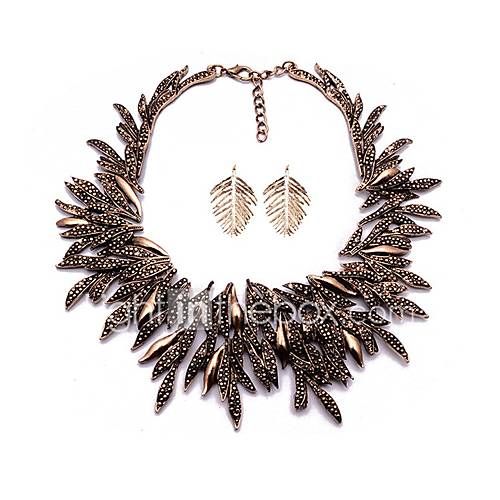 Dames Vintagestijl Sieraden Set Bladvorm Statement Uniek Ontwerp Vintage Omvatten Druppel Oorbellen Bib Ketting Goud Zilver Voor Bruiloft Feest Lahja Maskerade Verlovingsfeest Schoolfeest huismerk kopen in de aanbieding Dames Vintagestijl Sieraden Set Bladvorm Statement Uniek Ontwerp Vintage Omvatten Druppel Oorbellen Bib Ketting Goud Zilver Voor Bruiloft Feest Lahja Maskerade Verlovingsfeest Schoolfeest huismerk kopen in de aanbieding