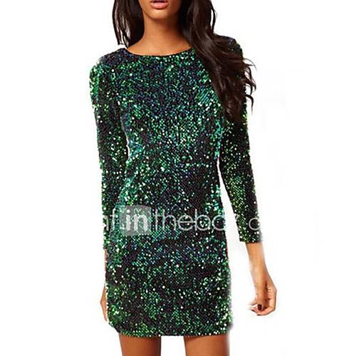 Dames Street Chic Slank Schede Jurk Tot De Knie huismerk kopen in de aanbieding