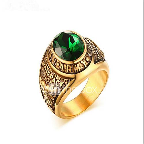 Heren Groen Smaragd Klassiek High School Rings Ring Titanium Staal Modieus Militair Modieuze Ringen Sieraden Goud Voor Feest Dagelijks 7 8 9 10 11 huismerk kopen in de aanbieding Heren Groen Smaragd Klassiek High School Rings Ring Titanium Staal Modieus Militair Modieuze Ringen Sieraden Goud Voor Feest Dagelijks 7 8 9 10 11 huismerk kopen in de aanbieding