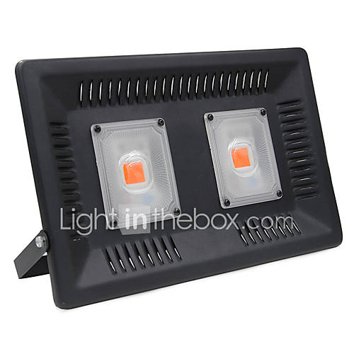 Zdm 1Pc 100 W 4000 4500 Lm 2 Led Kralen Groeiende Lichtarmatuur Rood 220 huismerk kopen in de aanbieding