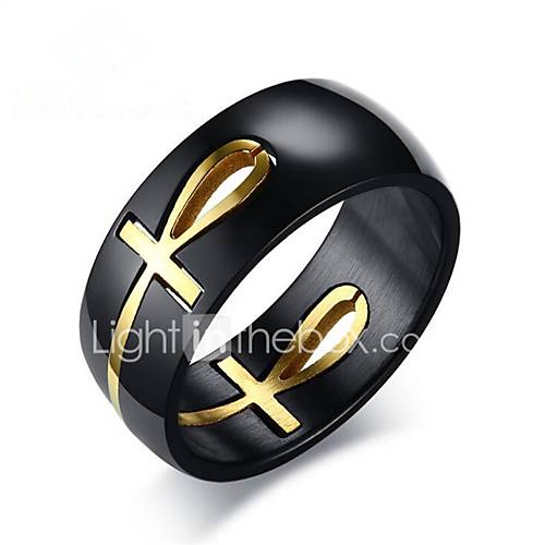Heren Goud Klassiek Tweekleurig Ring Titanium Staal Kruis Modieus Modieuze Ringen Sieraden Zwart Voor Feest Dagelijks 8 9 10 11 12 huismerk kopen in de aanbieding Heren Goud Klassiek Tweekleurig Ring Titanium Staal Kruis Modieus Modieuze Ringen Sieraden Zwart Voor Feest Dagelijks 8 9 10 11 12 huismerk kopen in de aanbieding