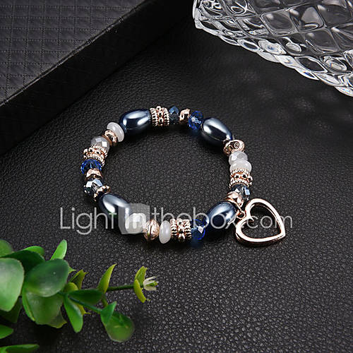 Dames Kralen Kralenarmband Armband Bohemien Modieus Elegant Armbanden Sieraden Donkerblauw Voor Dagelijks Afspraakje huismerk kopen in de aanbieding Dames Kralen Kralenarmband Armband Bohemien Modieus Elegant Armbanden Sieraden Donkerblauw Voor Dagelijks Afspraakje huismerk kopen in de aanbieding