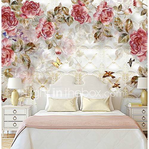 Behang Muurschildering Kangas Behangen Lijm Nodig Bloemen Patroon 3D huismerk kopen in de aanbieding Behang Muurschildering Kangas Behangen Lijm Nodig Bloemen Patroon 3D huismerk kopen in de aanbieding