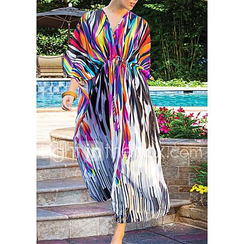 Dames Stomp Hals Regenboog Rok Bedekken Zwemkleding Geometrisch Print Een Maat Sexy huismerk kopen in de aanbieding Dames Stomp Hals Regenboog Rok Bedekken Zwemkleding Geometrisch Print Een Maat Sexy huismerk kopen in de aanbieding