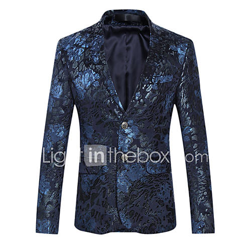 Heren Dagelijks Club Verfijnd Lente Herfst Grote Maten Normaal Blazer Ingesneden Revers Lange Mouw Katoen Print Paars Blauw 4Xl Xxxxxl Xxxxxxl Slank huismerk kopen in de aanbieding Heren Dagelijks Club Verfijnd Lente Herfst Grote Maten Normaal Blazer Ingesneden Revers Lange Mouw Katoen Print Paars Blauw 4Xl Xxxxxl Xxxxxxl Slank huismerk kopen in de aanbieding