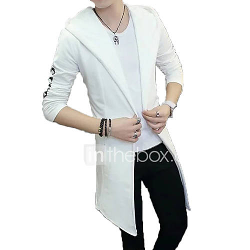 Heren Dagelijks Sport Actief Standaard Lente Herfst Winter Lang Trenchcoat Geometrisch Kleurenblok Capuchon Lange Mouw Katoen Polyester Wit Zwart L Xl Xxl huismerk kopen in de aanbieding Heren Dagelijks Sport Actief Standaard Lente Herfst Winter Lang Trenchcoat Geometrisch Kleurenblok Capuchon Lange Mouw Katoen Polyester Wit Zwart L Xl Xxl huismerk kopen in de aanbieding
