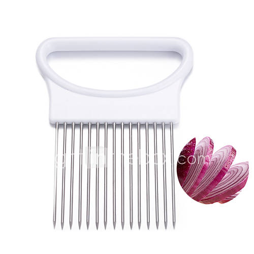 Keuken Ui Snijder Gesneden Ui Houder Vork Tomaat Groente Snij Hulp Gids Fruit huismerk kopen in de aanbieding