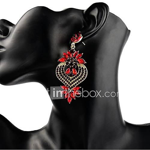 Dames Synthetische Diamant Druppel Oorbellen Stijlvol Klassiek Sieraden Rood Groen Lichtbruin Voor Dagelijks 1 Paar huismerk kopen in de aanbieding Dames Synthetische Diamant Druppel Oorbellen Stijlvol Klassiek Sieraden Rood Groen Lichtbruin Voor Dagelijks 1 Paar huismerk kopen in de aanbieding