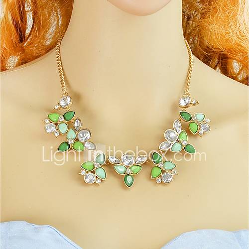 Dames Bloemen Verklaring Kettingen Modieus Schattig Licht Groen 445 Cm Sieraden 1Pc Voor Dagelijks huismerk kopen in de aanbieding Dames Bloemen Verklaring Kettingen Modieus Schattig Licht Groen 445 Cm Sieraden 1Pc Voor Dagelijks huismerk kopen in de aanbieding