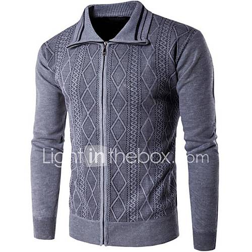 Heren Dagelijks Effen Lange Mouw Normaal Pullover Marineblauw Grijs Geel L Xl Xxl huismerk kopen in de aanbieding Heren Dagelijks Effen Lange Mouw Normaal Pullover Marineblauw Grijs Geel L Xl Xxl huismerk kopen in de aanbieding