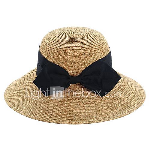 Dames Standaard Vakantie Strik Strobloemen Zonnebloem Zonnehoed Lente Zomer Khaki huismerk kopen in de aanbieding