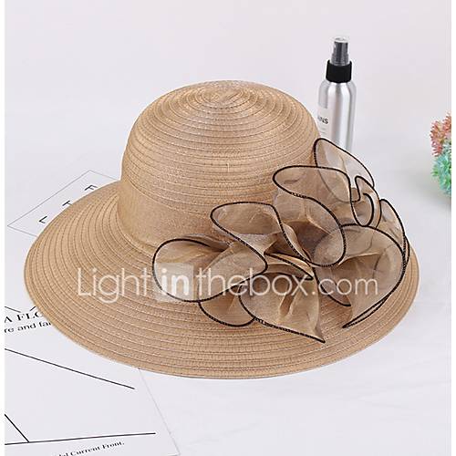 Dames Kentucky Derby Vintage Stroeffen Strohoed Wijn Khaki Lichtblauw huismerk kopen in de aanbieding Dames Kentucky Derby Vintage Stroeffen Strohoed Wijn Khaki Lichtblauw huismerk kopen in de aanbieding
