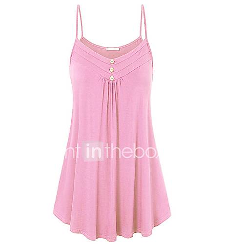 Dames Street Chic Singlet Effen Bandje Fuchsia Xxxl huismerk kopen in de aanbieding