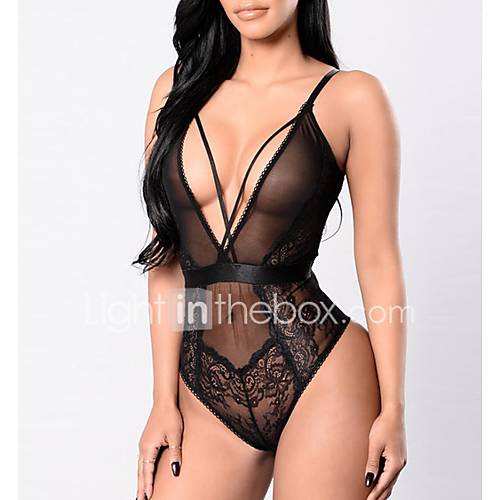 Dames Grote Maten Sexy Lingerie Met Kousenband Nachtkleding Effen Uitgehold Kant Bandje huismerk kopen in de aanbieding Dames Grote Maten Sexy Lingerie Met Kousenband Nachtkleding Effen Uitgehold Kant Bandje huismerk kopen in de aanbieding