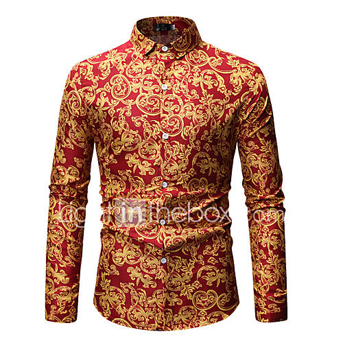 Heren Standaard Street Chic Print Overhemd Club Kleurenblok Klaver Xl Lange Mouw huismerk kopen in de aanbieding Heren Standaard Street Chic Print Overhemd Club Kleurenblok Klaver Xl Lange Mouw huismerk kopen in de aanbieding