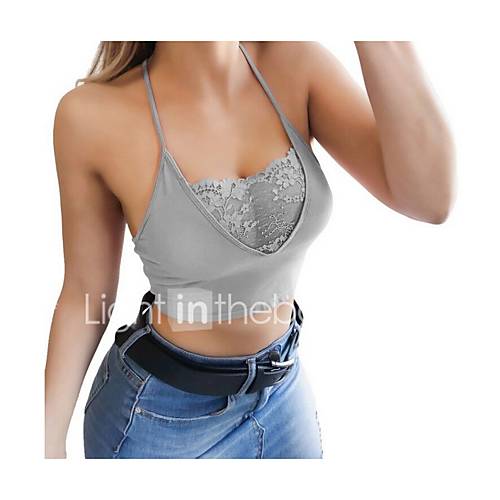 Dames Singlet Katoen Effen Bandje Skinny Blozend Roze Xl huismerk kopen in de aanbieding