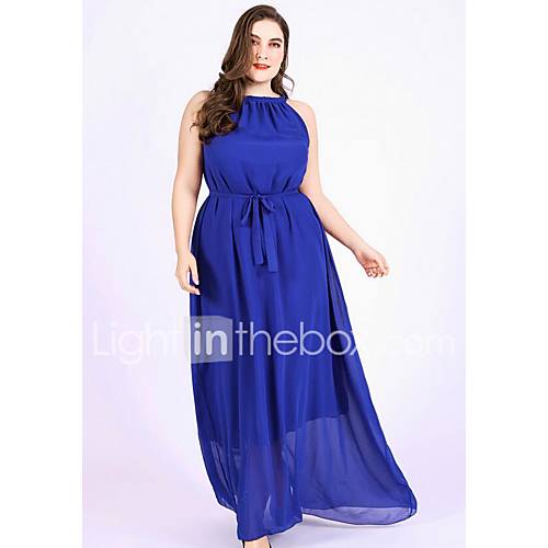 Dames Slank Recht Jurk Effen Blote Rug Halter Maxi huismerk kopen in de aanbieding Dames Slank Recht Jurk Effen Blote Rug Halter Maxi huismerk kopen in de aanbieding