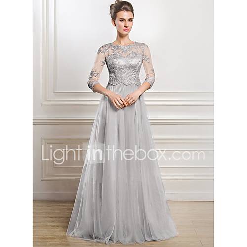 Dames Feest Elegant Schede Jurk Effen Kant Maxi Sexy huismerk kopen in de aanbieding