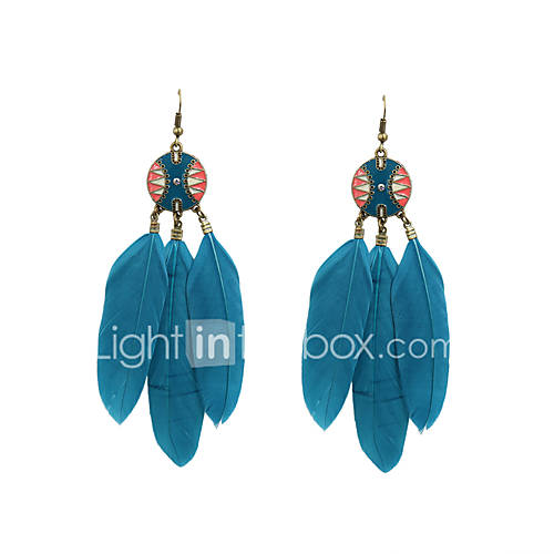 Dames Vintagestijl Druppel Oorbellen Veer Vintage Sieraden Bruin Groen Blauw Voor Dagelijks Carnaval 1 Paar huismerk kopen in de aanbieding Dames Vintagestijl Druppel Oorbellen Veer Vintage Sieraden Bruin Groen Blauw Voor Dagelijks Carnaval 1 Paar huismerk kopen in de aanbieding
