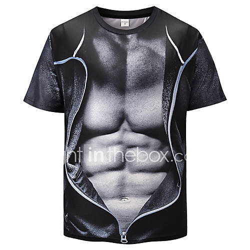 Heren Standaard Overdreven Patchwork Print T Shirt Geometrisch Kleurenblok 3D Ronde Hals Zwart L Korte Mouw Zomer huismerk kopen in de aanbieding Heren Standaard Overdreven Patchwork Print T Shirt Geometrisch Kleurenblok 3D Ronde Hals Zwart L Korte Mouw Zomer huismerk kopen in de aanbieding