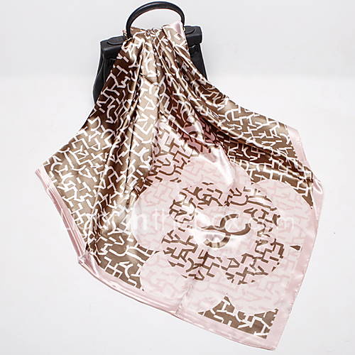 Dames Kwastje Geometrisch Vierkante Sjaal huismerk kopen in de aanbieding