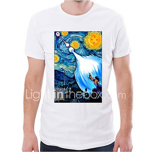 Heren Print T Shirt Grafisch Ronde Hals Wit Xl Korte Mouw huismerk kopen in de aanbieding Heren Print T Shirt Grafisch Ronde Hals Wit Xl Korte Mouw huismerk kopen in de aanbieding
