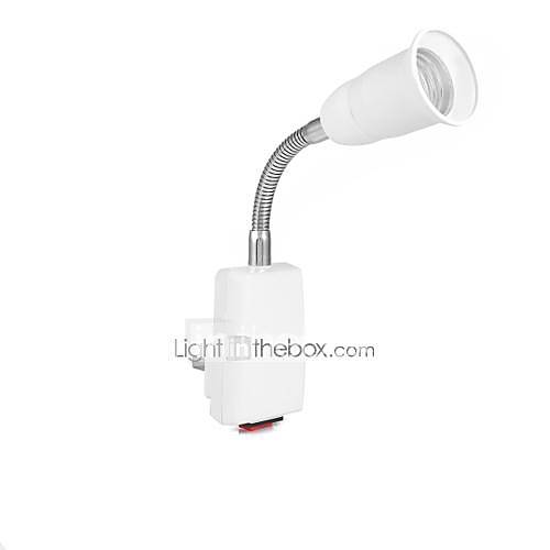 Ac 100 240V E27 20Cm Flexibele Lamphouder Lamp Witte Converter Aan Uit Schakelaar Adapter Socket Eu Plug huismerk kopen in de aanbieding Ac 100 240V E27 20Cm Flexibele Lamphouder Lamp Witte Converter Aan Uit Schakelaar Adapter Socket Eu Plug huismerk kopen in de aanbieding