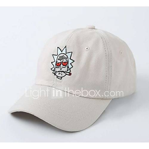 Unisex Vintage Polyestereffen Honkbalpet Wit Zwart Beige huismerk kopen in de aanbieding