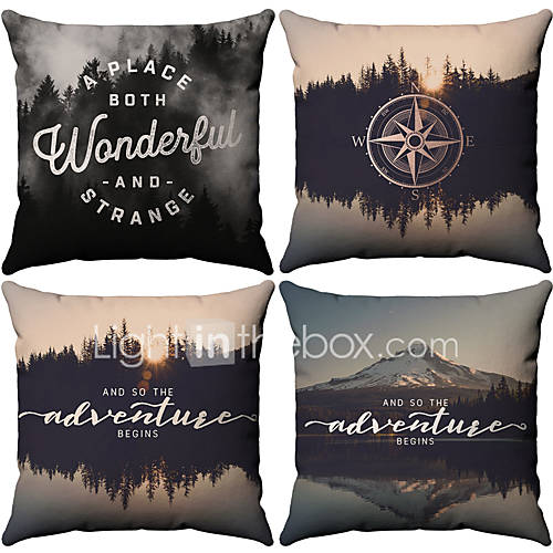 40 Stk Katoen Linnen Kussensloop Patroon Met Door De Natuur Geinspireerd huismerk kopen in de aanbieding