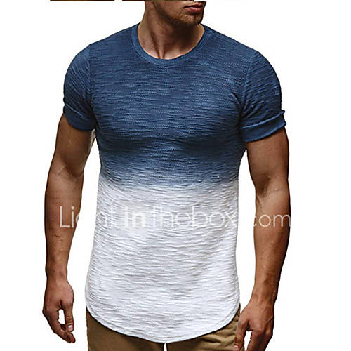Heren T Shirt Effen Ronde Hals Blauw Xl huismerk kopen in de aanbieding Heren T Shirt Effen Ronde Hals Blauw Xl huismerk kopen in de aanbieding