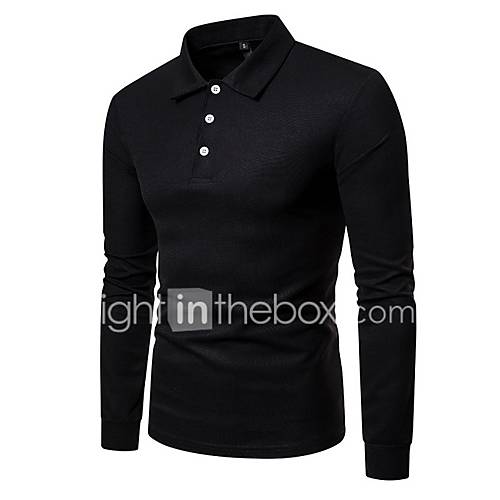 Heren Overhemd Effen Overhemdkraag Rood huismerk kopen in de aanbieding