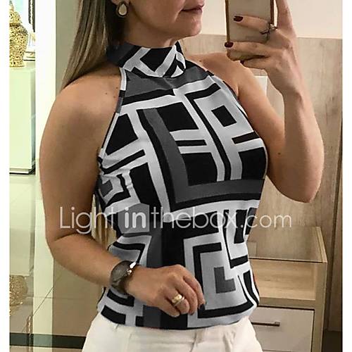 Dames Sexy Grote Maten T Shirt Feestdagen Geometrisch Halter Rood Xxxl huismerk kopen in de aanbieding Dames Sexy Grote Maten T Shirt Feestdagen Geometrisch Halter Rood Xxxl huismerk kopen in de aanbieding