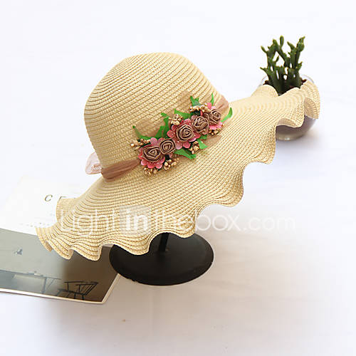 Dames Standaard Leuke En Mooie Style Stro Netstofeffen Bloemen Strohoed Zonnehoed Alle Seizoenen Wit Beige Licht Bruin huismerk kopen in de aanbieding Dames Standaard Leuke En Mooie Style Stro Netstofeffen Bloemen Strohoed Zonnehoed Alle Seizoenen Wit Beige Licht Bruin huismerk kopen in de aanbieding