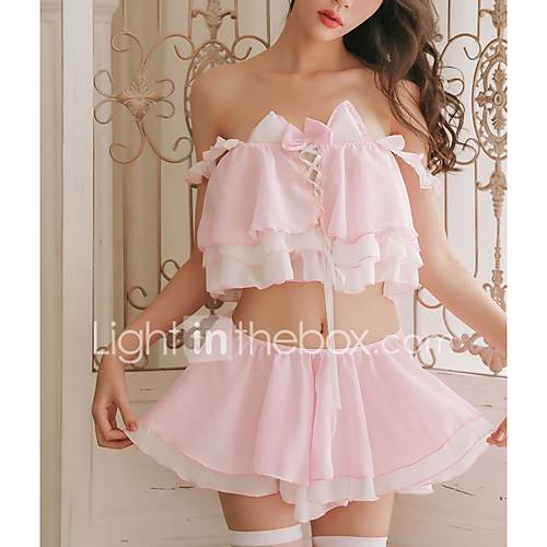 Dames Babydoll Onderhemd Kostuum Nachtkleding Kleurenblok Patchwork Peplum Blote Rug Ruche huismerk kopen in de aanbieding Dames Babydoll Onderhemd Kostuum Nachtkleding Kleurenblok Patchwork Peplum Blote Rug Ruche huismerk kopen in de aanbieding
