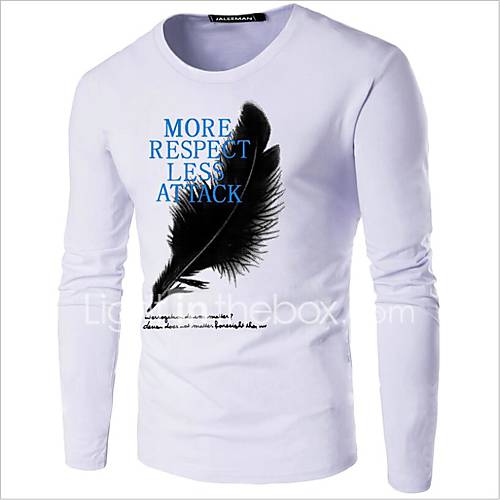 Heren Print T Shirt Katoen Effen Ronde Hals Marineblauw Xxxl huismerk kopen in de aanbieding