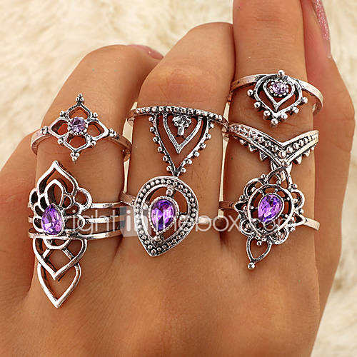 Dames Paars Klassiek Ring Set Kroon Flower Shape Lucky Modieus Boho Modieuze Ringen Sieraden Zilver Voor Feest Dagelijks Straat Verjaardag 7Pcs huismerk kopen in de aanbieding Dames Paars Klassiek Ring Set Kroon Flower Shape Lucky Modieus Boho Modieuze Ringen Sieraden Zilver Voor Feest Dagelijks Straat Verjaardag 7Pcs huismerk kopen in de aanbieding