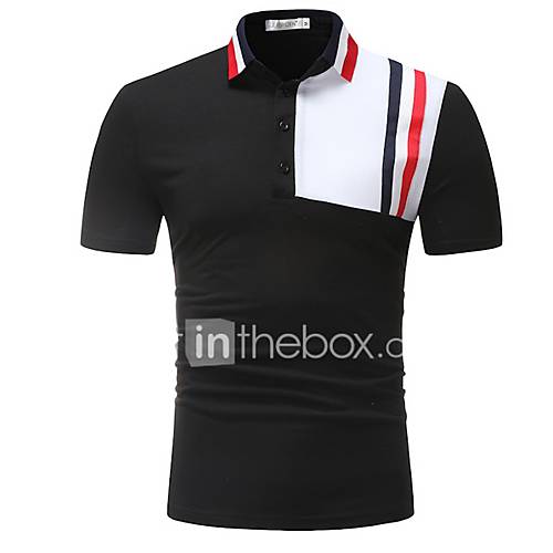 Heren Polo Katoen Effen Overhemdkraag Wit Xl huismerk kopen in de aanbieding