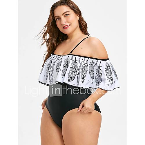 Dames Grote Maten Standaard Wit Cheeky Eendelig Zwemkleding Geometrisch Print Xxl Xxxl Xxxxl huismerk kopen in de aanbieding Dames Grote Maten Standaard Wit Cheeky Eendelig Zwemkleding Geometrisch Print Xxl Xxxl Xxxxl huismerk kopen in de aanbieding