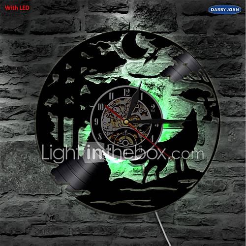 Met De Hand En Zorg Gemaakte Vinyl Wandklok huismerk kopen in de aanbieding