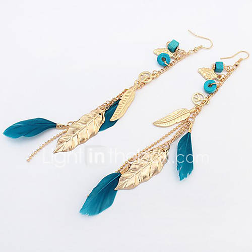 Buikdans Latin Dans Sieraden Dames Opleiding Prestatie Legering Veer Hanger Oorbellen huismerk kopen in de aanbieding